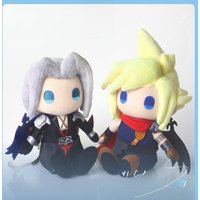 New Se Final Fantasy 7 And Final Fantasy 15 Plush Dolls Sitting Posture Stuffed Toys Collectible Figures 180mm Anime Game Fig...
