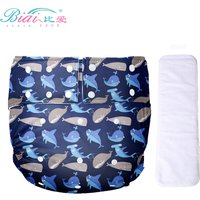 Washable Adult Cloth Diapers Reusable Adult Pocket Nappy Waterproof Diaper Pants for Adults Breathable Teenage Nappy Trousers