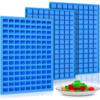 1/3pcs 126 cavity square candy silicone mold mini chocolate, hard candy, ice cubes, pudding, cake decoration baking mold