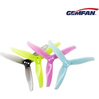 2Pairs/4pcs Gemfan 3016 Propeller 1.5m 2mm hole 3 inch 3-Blade CW CCW FPV Propeller Mini Props For 3inch FPV Racing Drone