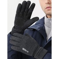 AliExpress Unisex Warm Fleece Cycling Gloves Touchscreen Compatible Anti-Slip Bicycle Riding Mitts for Men And Women Mountain Hiking