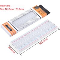 MB-102 red and blue line breadboard 830 hole experimental connecting plate 165 × 55 * 10mm