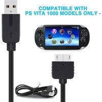 2 in 1 USB Charging Cable 1M Game Machine Charger Cable Transfer Adapter Wire Data Charging Data Cord For Playstation Vita 1000