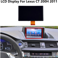7 inch LCD Display For Lexus CT 200h CT200h 2011 Navigation Screen Replacement part