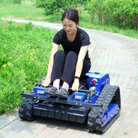 Customized Remote Lawn Mower Petrol Lawn Mower Slope Crawler Lawn Mower Clearing Grass