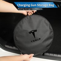 Waterproof Car Charging Cable Storage Bag EV Cable Organizer Bag For Tesla Model 3 Model S Model X Model Y Roadster Bonina