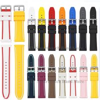 20mm 22mm 24mm 26mm Silicone Strap for Omega for MoonSwatch Waterproof Rubber Watch Strap Men Women Quick Release Watch Bracelet