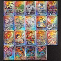 Self Made TCG English Chinese Style Venusaur Charizard Blastoise Snorlax Gyarados Absol Gengar Game Collection Fan Art Card Toy
