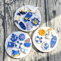 Anchor Seagull Rudder Life Buoy Ocean Silicone Sugarcraft Mold Chocolate Cupcake Baking Mould Fondant Cake Decorating Tools
