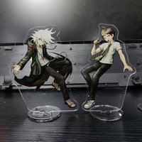 Danganronpa Anime Figures komaeda nagito Hinata Hajime Cosplay Acrylic Stands Character Enoshima Junko Model Desk Decor Prop