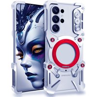 Aluminum Frameless Case For Samsung galaxy s26 ultra Rotating Bracket Shell Metal Rimless Shockproof Cover For Samsung s26 ultra