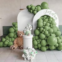 Sage Green Balloons Garland Green Balloon Arch Kit Birthday Party Decor Baby Shower Wedding Ballon Background Decoration Globos