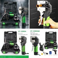 ST-E900AM Electric Flare Tool Set for Copper Pipe Air Conditioning Refrigeration with Tube Cutter Deburring Tool