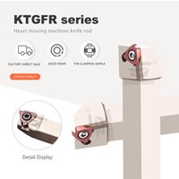 KTGFR Series Heart Moving Machine Knife Rod KTGFR1010/1212/1616/2020JX16-F Card Spring Groove Vertical Shallow Groove Cutter Bar