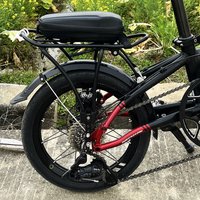 Dahon Bicycle Rear Rack Platform Style Aluminum Alloy for Folding Bikes Suitable for K3plusP8D5D6D7D10SP18S20 Models