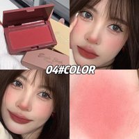 CACE Monochrome Blush Cream Palette Lasting High Pigment Face Blusher Powder Cheek Tint Rouge Natural Makeup Contouring Shadow