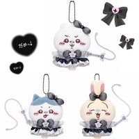 Black Magic Series Chiikawa Cartoon Doll Demon Angel Hachiware Usagi Plush Toy Bag Doll Pendant Plush Toy Friend Gift