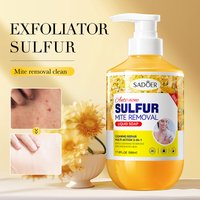 500ml Deep Cleansing Sulfur Mite Removal Body Wash Oil Control Shower Gel Bath and Body Cleansers