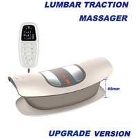 4 in 1 Lumbar Traction Device with Dynamic Airbag Traction Back Stretcher Adjustable Waist Back Massager for Muscle Relax