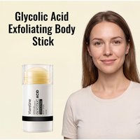 Glycolic Acid Exfoliating Body Stick,Gentle Exfoliator for Rough Dull Skin,30g Hydrating Body Scrub Stick for Dry&Sensitive Skin