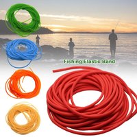 New 2/2.2mm Fishing Elastic Band Solid Rubber 10m Tied Line Rope Tennis Strapping Lost rope Band Rope