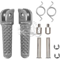 Fit For 2004 - 2024 Honda CBR1000RR CBR600RR Motorcycle Front Footrest Foot Peg Pedals 2008 - 2025 CB1000R CBR 600RR 1000RR 2021