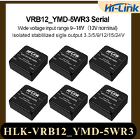 Hi-Link 12V to 3.3V/5V/9V/12V/15V/24V isolated power module VRB1205YMD-5WR3 DC-DC DC buck module