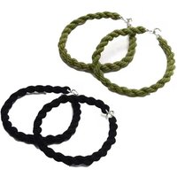 1Pcs Tactical Army Leggings Elastic Rope Trouser Leg Strap Riding Boot Rubber Band