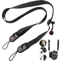 Adjustable Universal Camera Neck Shoulder Strap Sling for Sony Canon Nikon Fuji Leica Olympus Pentax DSLR/Mirrorless Cameras