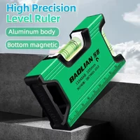 Baolian Multi-function High Precision Magnetic Level Ruler Aluminum Structure Spirit Bubble Gauge for Horizontal Measurement