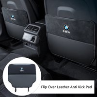 Car Seat Back Anti Kick Pad Protector Mat Prevent Dirty For BMW X1 X2 X3 X4 X5 X6 X7 G20 G30 6GT E46 E90 E60 F10 E39 F30 E36 F20