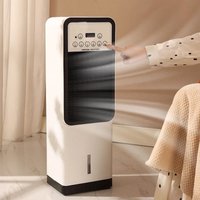 Portable Water Cooled Air Conditioner and Heater Battery Powered Space Cooling Heating Bedroom Bathroom Bracket