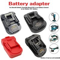 Adapter For Dewalt/Einhell /Parkside/Bosch 18V Li-ion Battery Convert to for Makita 18V Use for Makita 18V Cordless Power Tool