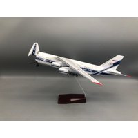 Volga An-124 Transport Aircraft Resin 42cm 1/165 Scale Planes Collectible Miniatures Airplane Diecast Model Aviation Gift Decora