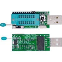 CH341A Programmer V1.7 1.8V Level Shift W25Q64FW W25Q128FW Gd25LQ64 Programmer Module W/Adapter Board