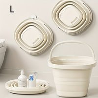Multi-Function Folding Bucket, Portable for Outdoor Fishing, Home Storage, Washing & Foot Soak. Saves Space, Large Capacity.