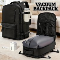 Vacuum Travel Backpack Easyjet Cabin Bag Hand Luggage Backpack, Women Men Laptop Bag, Trekking Backpack, Vacuum Bag for Clothing