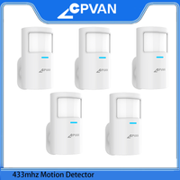 CPVAN Wireless 433mhz Motion detector sensor for CP9/CP10/CP10 Pro/CP10 Pro LoRa Smart Home Alarm Infrared detector
