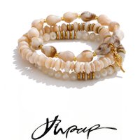 Yhpup 1Set 2026 Acrylic Resin Beads Chain Bracelet Bangle Waterproof Exclusive Handmade Popular Wrist Jewelry