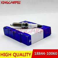 4Pcs 18844-10060 SILKR6C10E Iridium Spark Plug For Hyundai Kia Morning Picanto Stonic 2017~2022 1884410060 Ignition Auto Part