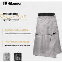 Hikeman hiking rain skirt ultra-lightweight portable waterproof lower body rain poncho split-type raincoat mountain climbing