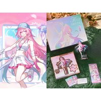 In Stock Official Anime Honkai:Star Rail New Collab Cyrene Cosplay Badge Laser Ticket Acrylic Stand Card Pendant