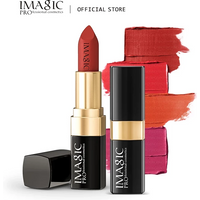 IMAGIC Lipstick Moisturizer Lips Smooth Lip Stick Long Lasting Charming Lip Lipstick Cosmetic Beauty Makeup 12 Colors