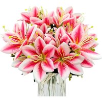 5/10Pcs Orchid Artificial Flower Bouquet for Home Decoration Valentine's Day DIY Brides Wedding Decor Craft Gifts Accessories
