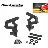 11586.04 Jack Mounting Bracket Fits 2007-2018 Jeep Wrangler JK Adjustable Car Jack Tube Mount Bracket Black