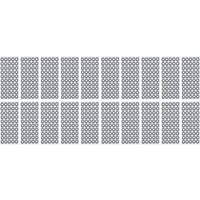 1000 Pcs 3D Scanning Marker ID 6mm OD 10mm High Reflection Strong Adhesion 3D Tracking Dot Reference Point Marker