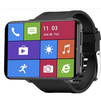 DM100 4G Smart Watch WiFi Bluetooth Android OS Smartwatch 2.86 Inch Full Touch Screen 32GB RAM Dual Cameras Sports Smart PK S999