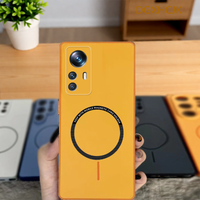For Redmi Note 12s Case Redmi note12s Phone Case Redmi note 12S Cover Shookproof Color magnetic hard Silicone back cover
