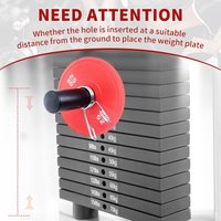 Fitness Pin Carbon Steel Construction Spring Lock Weight Stack Pin Carbon Steel Texture Suitable for Gym Equipment