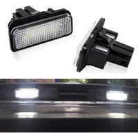 For Mercedes Benz E-Class W211 S211 C-Class S203 CLS-Class W219 SLK-Class R171 1/2pcs Car Canbus LED License Number Plate Light